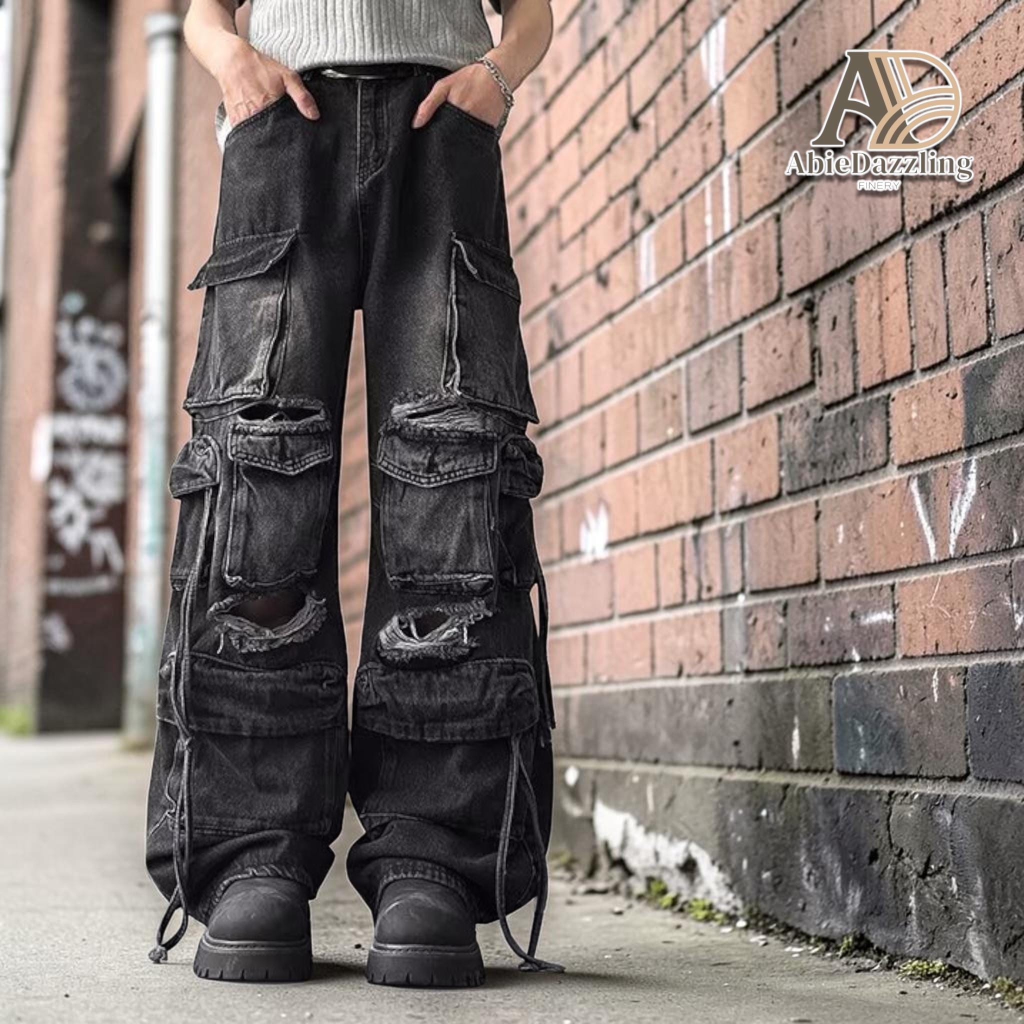 Excellent Condition 24SS JUHA Damaged Baggy Denim Pants 1204O△