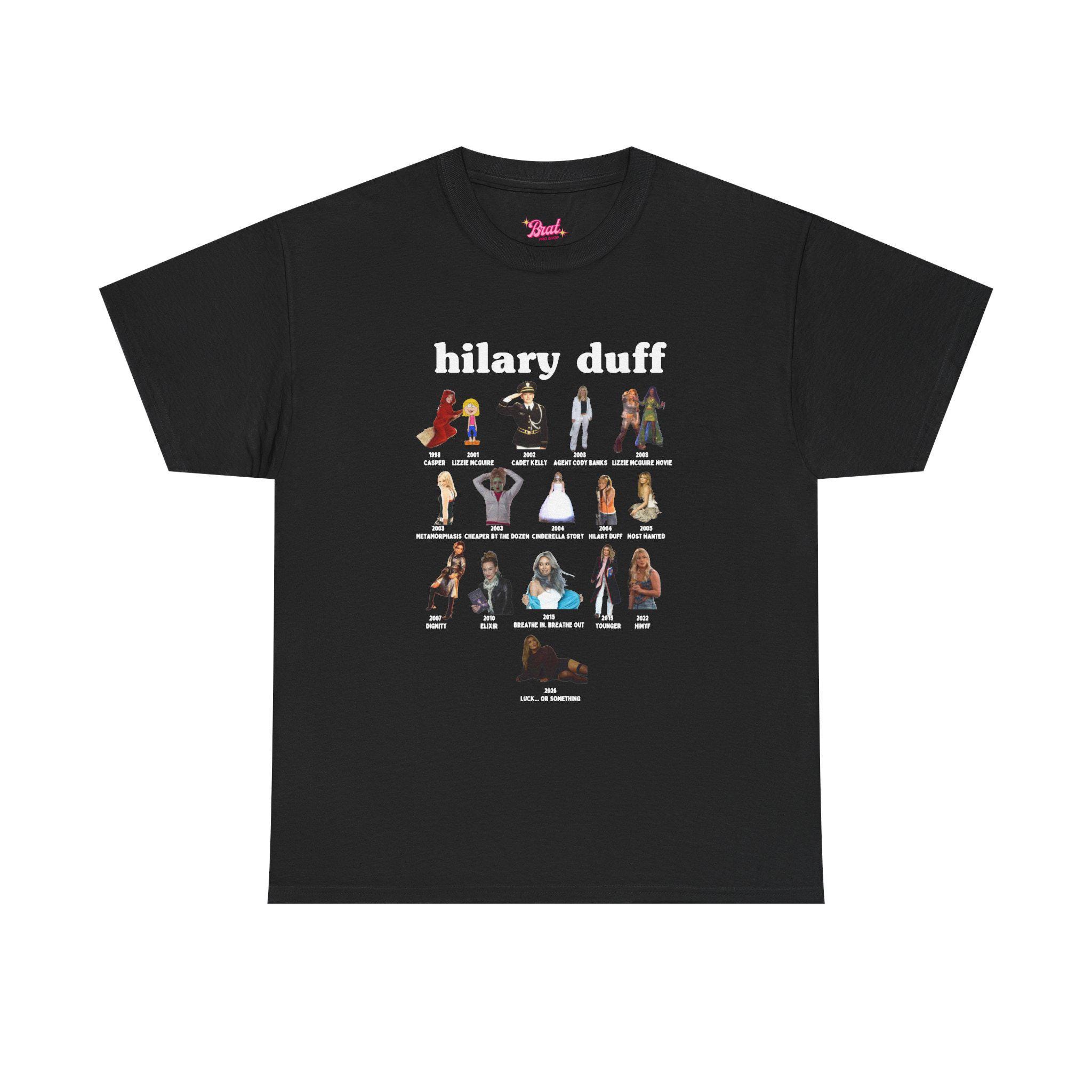 Hilary Duff Timeline T-shirt | Concert Tee - Etsy