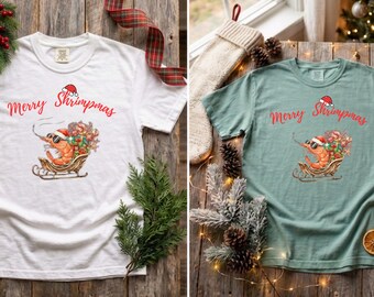Christmas Comfort Colors Shirt, Cute Holiday Food T-Shirt, Festive Christmas Tee, Gingerbread Hot Cocoa Xmas Gift
