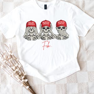 Anti Maga Red Hat Shirt, Anti Trump Politischer Protest, Trending sarkastisches T-Shirt, Unisex