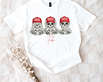 Anti Maga Red Hat Shirt, Anti Trump Political Protest,Trending Sarcastic Tee,Unisex