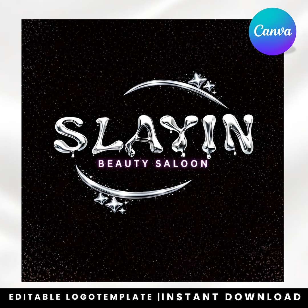 Diy Beauty Logo Design, Logo Templates:Nail, Hair, Braids Lash Wig, Mua, DIY Text, Instant