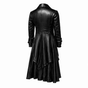 Victorian pirate trench coat perfect for cosplay, LARP, renaissance fairs, and gothic fashion lovers