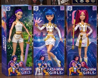 Kpop Demon Hunters Rumi Doll Set Collectible Kpop Dolls Anime Inspired Figure