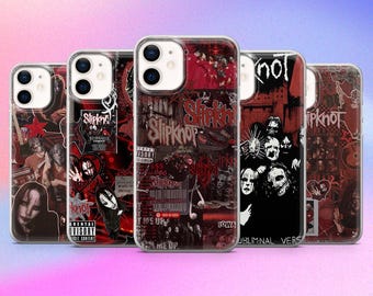 Slipknot Phone Case Rock Band Heavy Metal Cover for iPhone 17Pro, 17, 16, 15, 14, 13, Samsung S25, S24, A56, A36 A16 Pixel 10Pro, 10, 9
