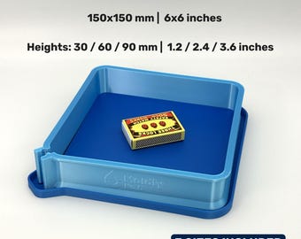 150x150mm Square Mold Housing Set - 3 Heights- STL Files for 3D Printing (Digital Download)
