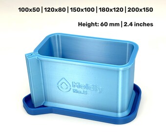 60mm Rectangular Mold Housing Set - 5 Sizes - STL Files for 3D Printing (Digital Download)