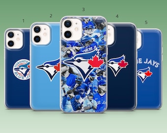 Toronto Blue Jays Phone Case MLB Baseball Cover for iPhone 17, 17e, 16, 15, 14, 13, 12, 11, Samsung S26, S25, S24, A56, A16, Pixel 10a, 9Pro