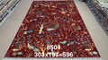 Red Tree of Life Rug | Hand-Knotted Afghan Wool Area Rug | Chobrang Design | 35×40 Quality | 9′11″ × 6′6″ product logo