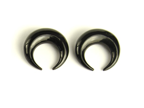 PAIR 0g HORN SQUARE SPIRALS SPIRAL PLUGS TALONS PAIR 0g HORN SQUARE SPIRALS SPIRAL PLUGS TALONS