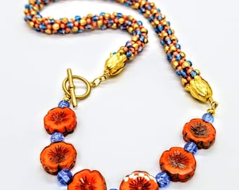 Cotswold Garden Kumi Necklace Pattern