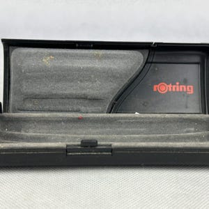 Rotring 600 Newton Fountain Pen & Ballpoint Pen Set Black With Original Case image 10
