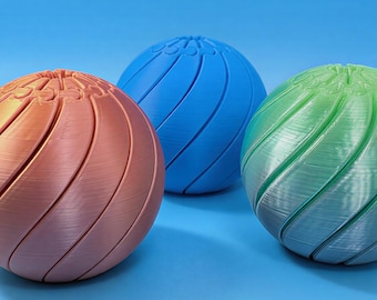 Twist Fidget Ball STL | Print-in-Place Sensory Toy