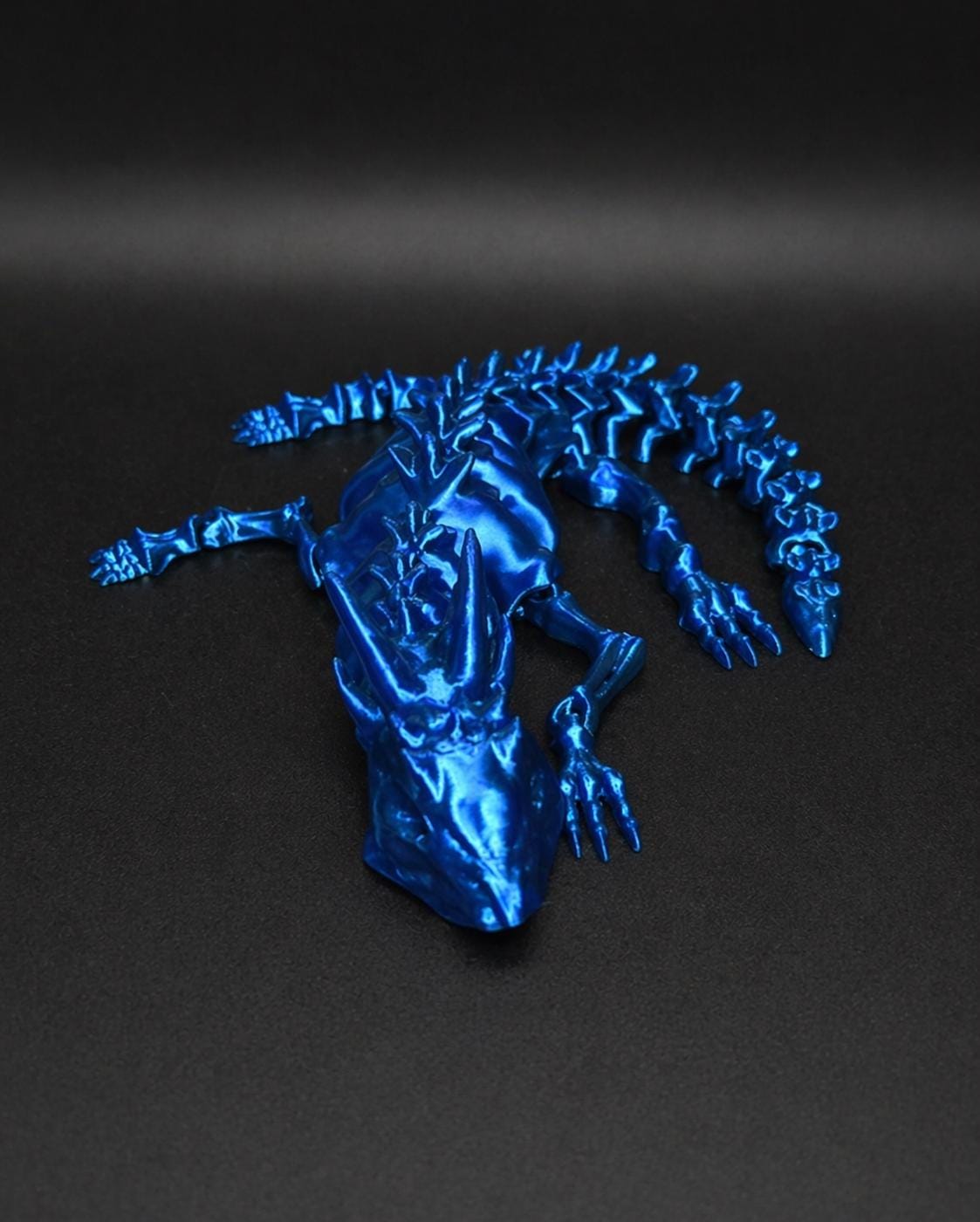 Skeleton Dragon STL | Articulated Flexi Dragon 3D Print File - Etsy