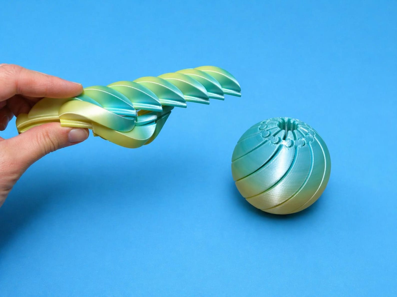 Twist Fidget Ball STL | Print-in-place Sensory Toy - Etsy