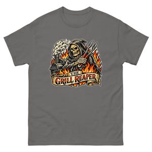 The Grill Reaper T-Shirt, Funny BBQ Shirt