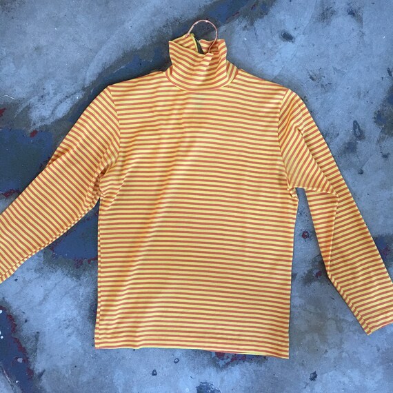 60s Striped Atomic Beatnik Turtleneck