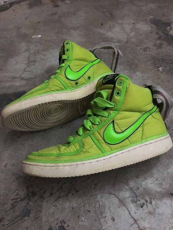 men's neon green sneakers