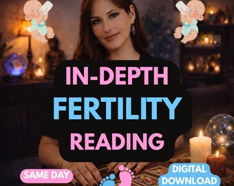 Same Day Fertility Tarot Reading, fertility guidance, Pregnancy Insight (PDF Download)