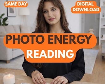 Same Hour Photo Psychic Reading, Aura Energy Analysis, Face Reading, Intuitive Guidance, tarot