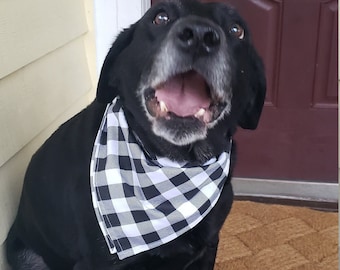 Buffalo Plaid dog bandana, christmas dog bandana, plaid bandana, cat bandana, dog bandana, buffalo plaid cat bandana, buffalo plaid bandana