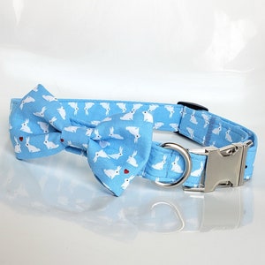 Easter Dog Collar, Easter Dog bow tie, Easter cat collar, Easter Bunny collar, bunny collar, bunny dog bow tie, dog bow tie, dog collar