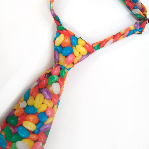 Easter Jelly Bean tie, jelly bean necktie, boy's easter tie, candy tie, baby easter tie, jelly bean tie, kid's easter tie, child easter tie