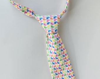 Bunnies Easter Tie, Easter bunnies tie, Easter bunny necktie, necktie for easter, boy's easter tie, baby easter tie, toddler easter tie, tie