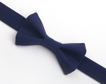 Navy Blue bow tie, boys bow tie, men's bow tie, adult bow tie, child bow tie, baby bow tie, blue bow tie, navy bow tie, dark blue bow tie