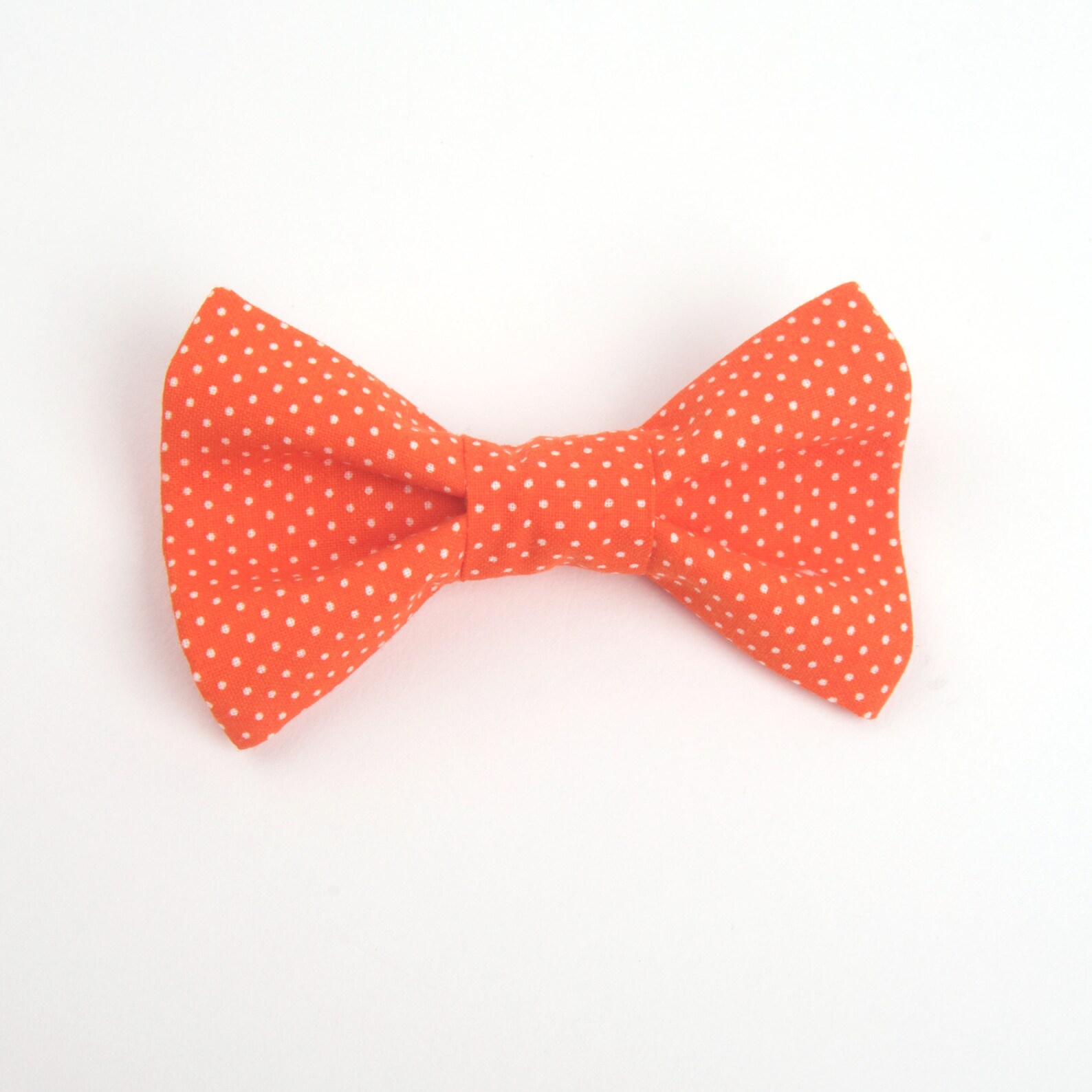 Orange Polka Dot Bow Tie Orange Bow Tie Boy's Bow Tie Etsy