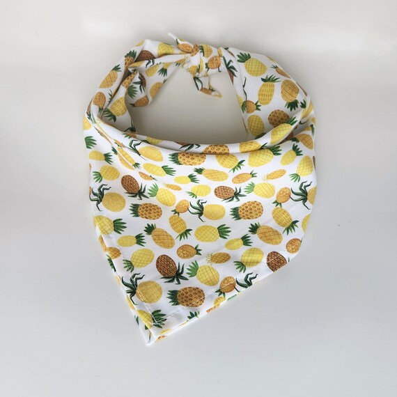 Pineapple Bandana Pineapple Dog Bandana Pineapples Dog Bandana Summer Bandana Summer Dog Bandana Dog Gift Pineapple Dog Pineapples Etsy