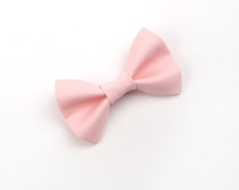 Blush pink bow tie, blush pink,  ring bearer bow tie, boys pink bow tie, toddler bow tie, men's bow tie, boys pink accessories, blush