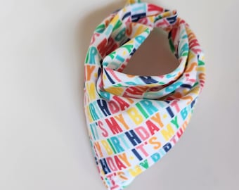 Verjaardag hondenbandana, verjaardag hondensjaal, verjaardagsbandana, kattenverjaardagsbandana, hondenverjaardagsbandana, het is mijn verjaardagsbandana, hondenbandana