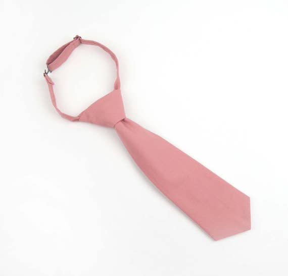 Corbata rosa rosa de oro rosa corbata rosa de los - Etsy México