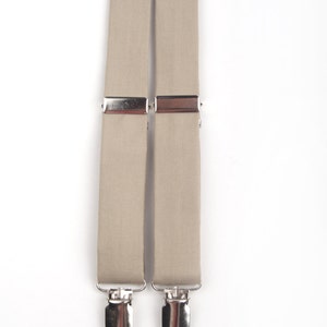 Tan Suspenders, dark tan suspenders, men&#39;s suspenders, boy&#39;s suspenders, toddler suspenders, baby suspenders, brown suspenders, tan braces
