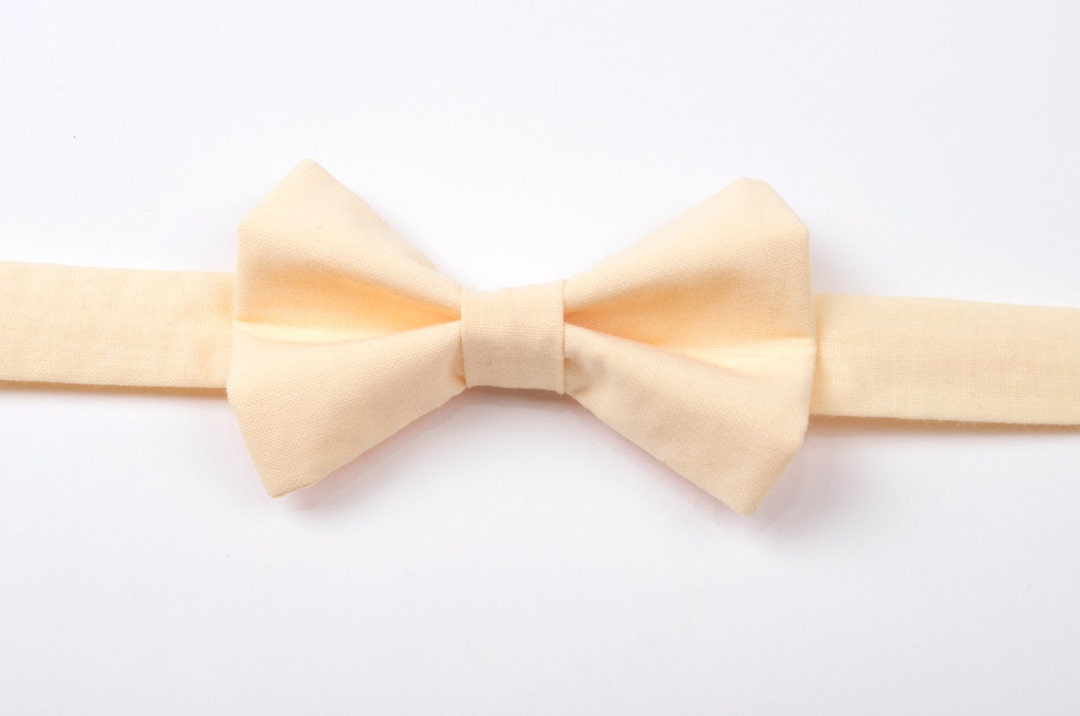 Peach Bow Tie Adult Bow Tie Boys Bow Tie Boys Bow Tie Etsy