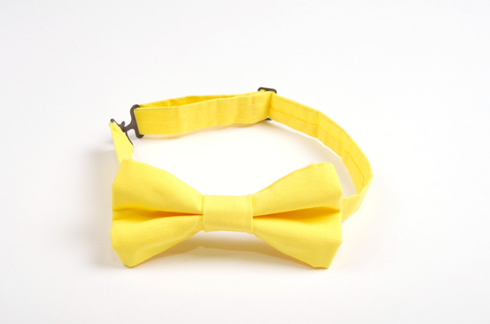 Bright Yellow Bow Tie yellow bow tie neon yellow bow tie Etsy