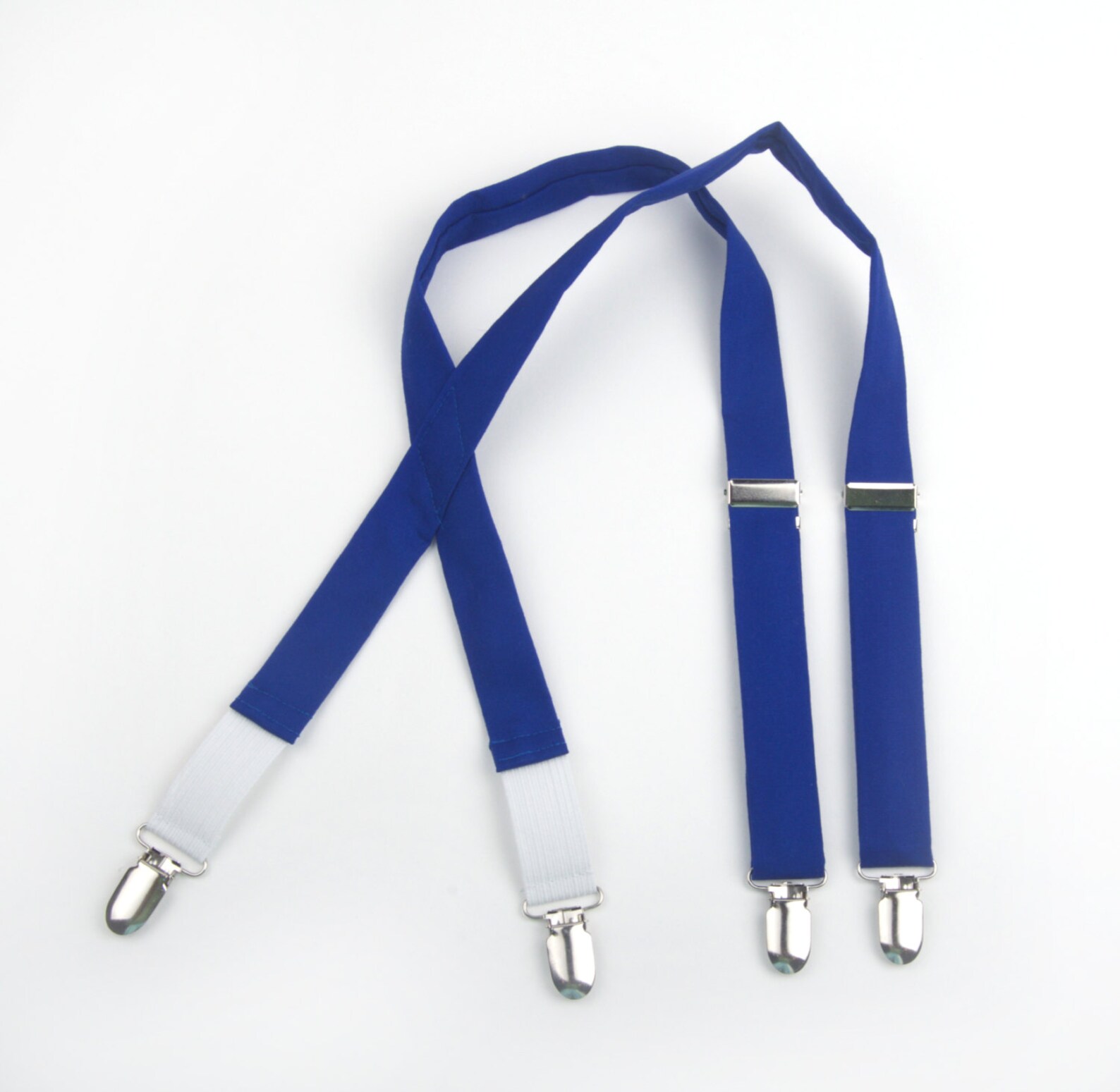 Blue Suspenders Royal Blue Suspenders Boys Suspenders Boys Etsy