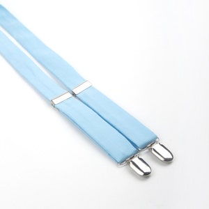Baby blue suspenders, Light Blue suspenders, boys suspenders, toddler suspenders, light blue braces, ring bearer outfit, men&#39;s suspenders,