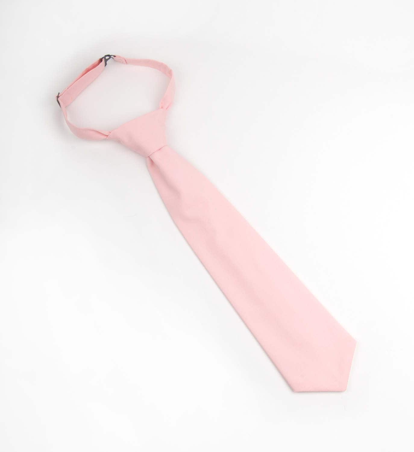 Blush Pink necktie blush tie boys pink tie toddler tie Etsy