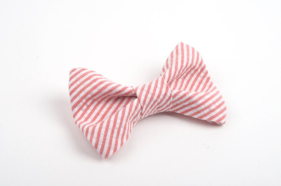 Toddler Boy 4T 5T Red With White Pin Dots Clip On Cotton Bow Tie amy2004marie