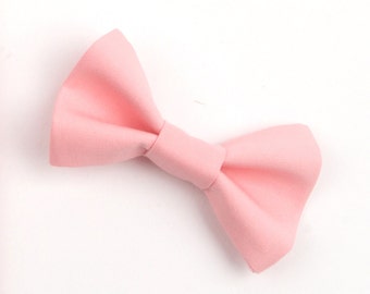 Cotton Candy pink bow tie, ring bearer bow tie, boys pink bow tie, toddler bow tie, men's bow tie, boys pink accessories, pink bow tie