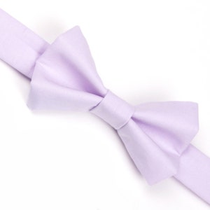 Lavender bow tie, lilac wedding, ring bearer bow tie, boys lilac bow tie, toddler bow tie, baby bow tie, men's bow tie, light purple bow tie