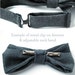 burgundy velvet bow tie and suspenders