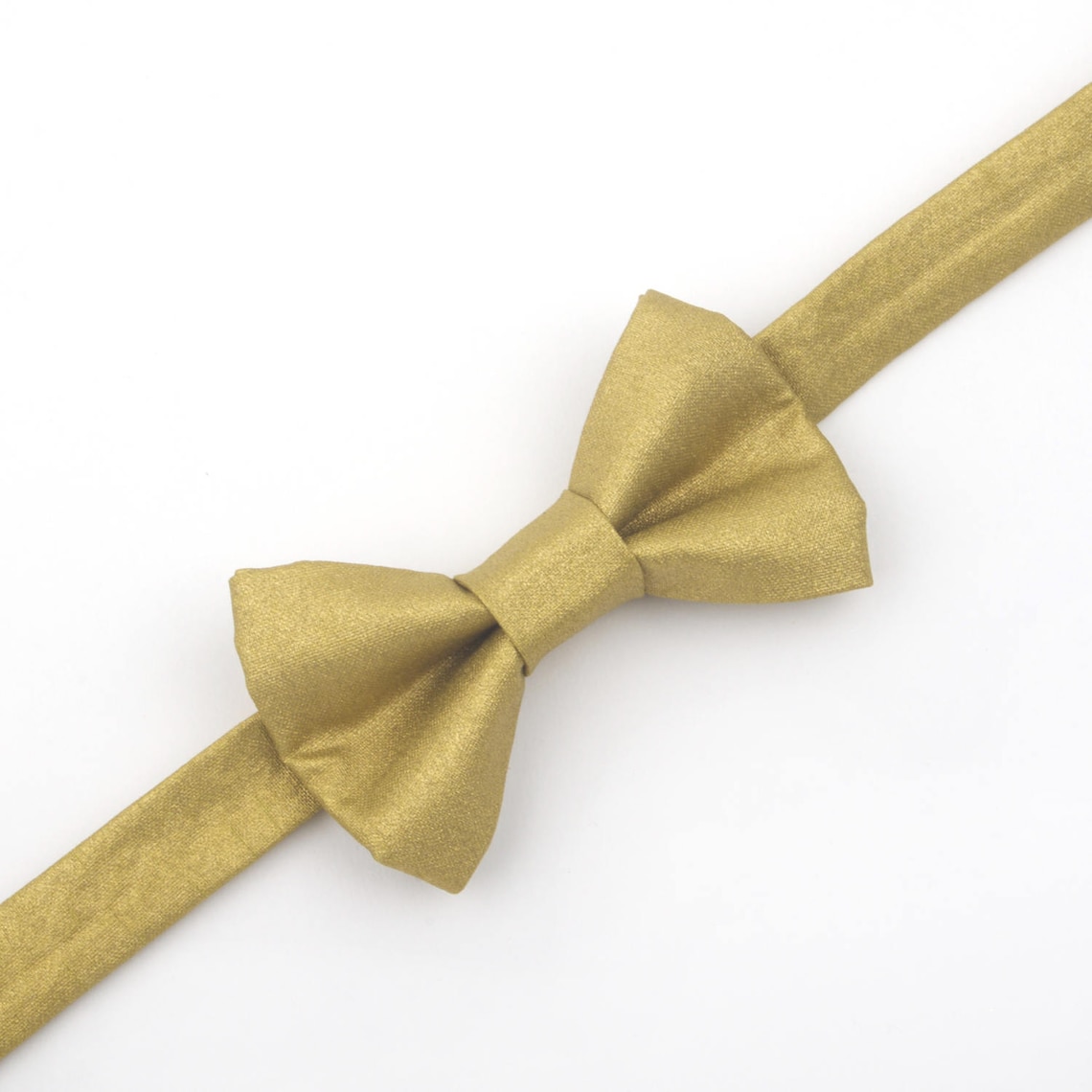 Gold Bow Tie Metallic Gold Bow Tie Gold Wedding Ring Bearer Etsy