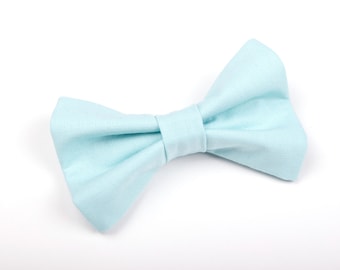 Robin's Egg Blue Bow Tie, boy's bow tie, toddler bow tie, light blue bow tie, blue bow tie,  baby bow tie, men's bow tie, blue kid's bow tie