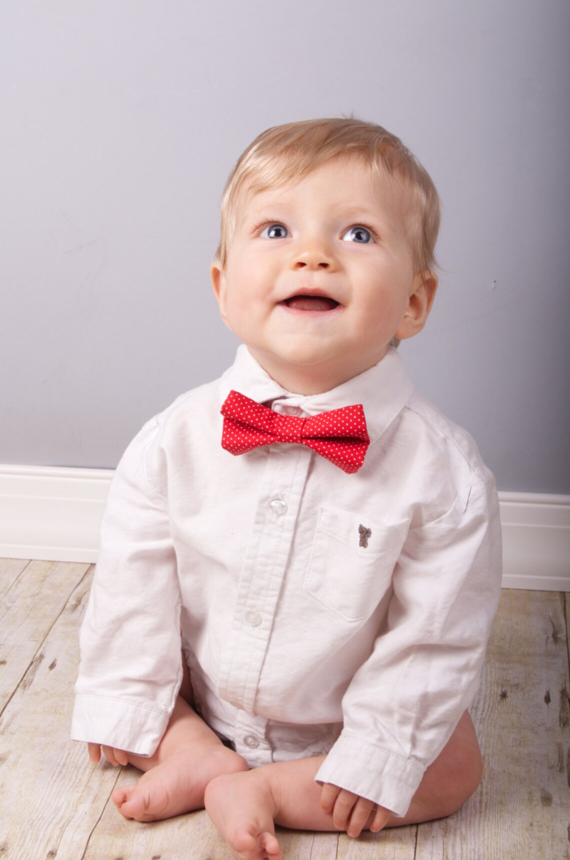 Red Polka Dot Bow Tie Red Bow Tie Boys Bow Tie Men's Etsy