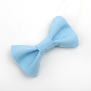 Baby Blue Bow Tie, farfallino del ragazzo, infante Papillon, farfallino blu chiaro, papillon blu, bambino Papillon, cravatta uomo, fiordaliso blu Papillon