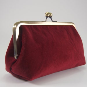 Burgundy Velvet clutch, burgundy purse, velvet clutch, burgundy evening bag, burgundy handbag, velvet clutch, bridal clutch, burgundy velvet