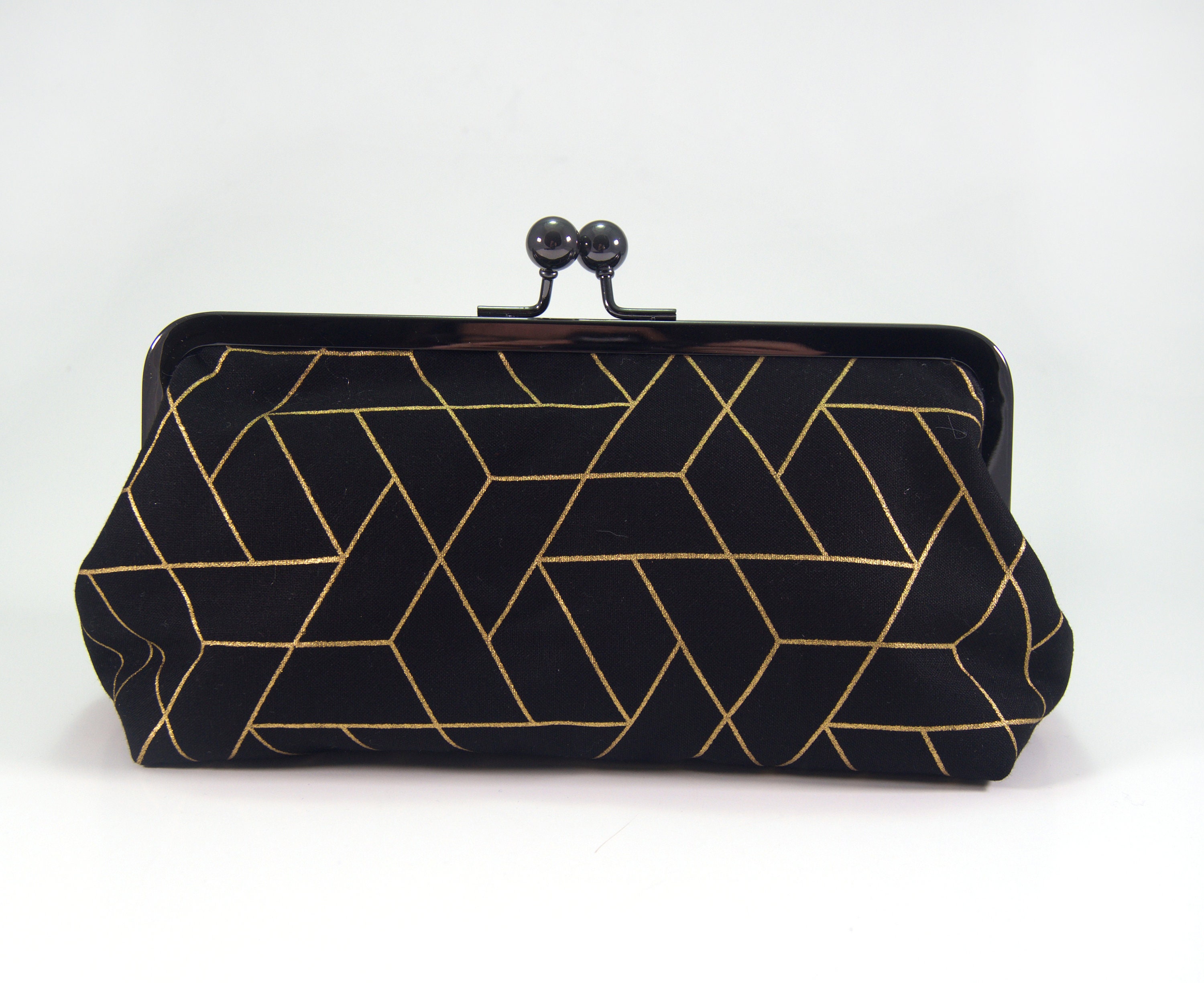 black clutch purses